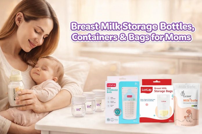10 Breast Milk Storage Bottles, Containers & Bags for Moms