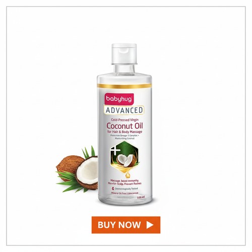 Babyhug Advanced Cold-Pressed Virgin Coconut Oil - Review Babyhug Advanced Cold-Pressed Virgin Coconut Oil - Review