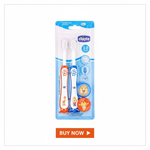 Chicco Ultra Soft Bristles Toothbrush Lion & Giraffe Print