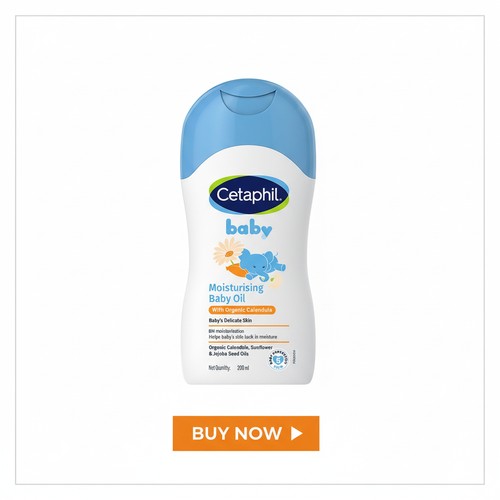 Cetaphil Baby Moisturizing Oil With Organic Calendula 