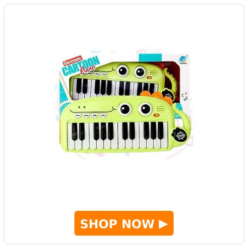 Fiddlerz Musical Piano 24 Keys Mini Cartoon Piano