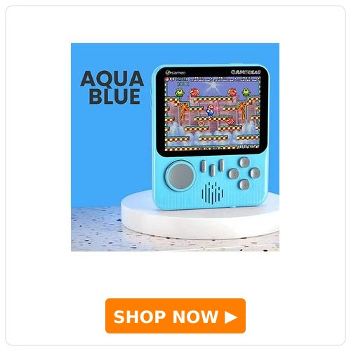 Sameo 8 Bit Classic GameGear Handheld Video Game Console