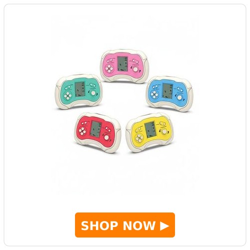 Zyamalox tank game toy plastic handheld brick video game