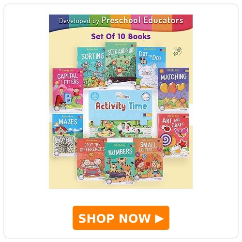 FirstCry Intellitots Preschool Activity Time Set