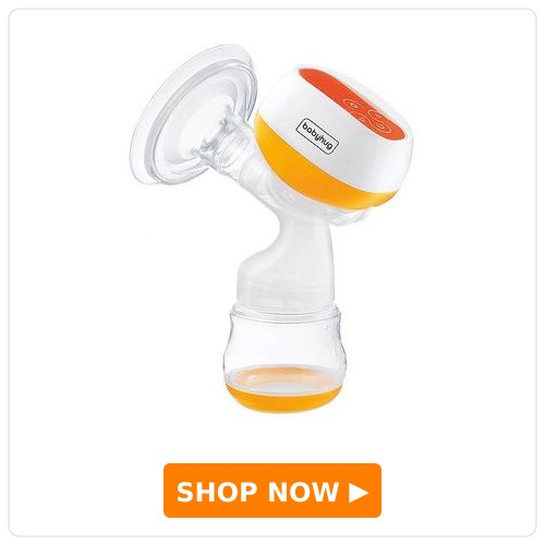 Babyhug Portable 2 in 1 Electric & Manual Breast Pump