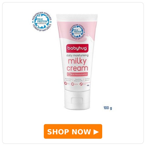 Babyhug Daily Full Body and Face Moisturizing Milky Cream