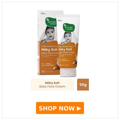 Mother Sparsh Daily Moisturizing Milky Soft Baby Face Cream