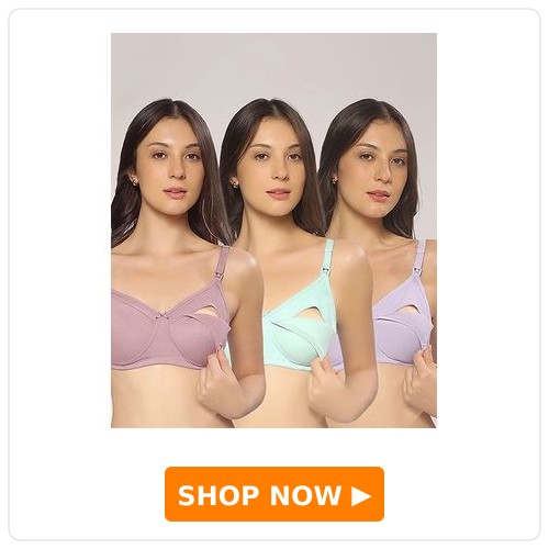 MomToBe Cotton Knit Solid Maternity Bras