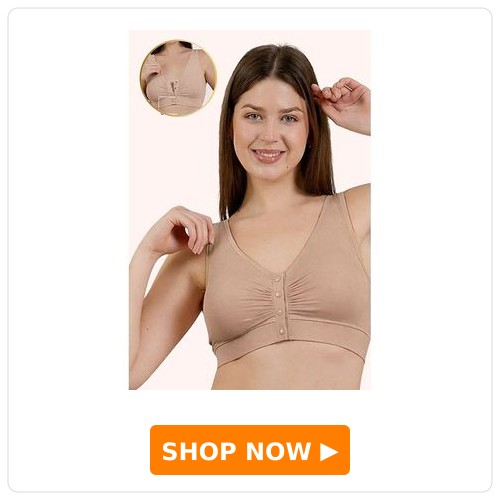 Zelena 92% Modal 8% Elastane Knitted Solid Non Padded Maternity Bra
