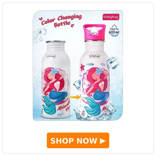 Babyhug Mermaid Theme Magic Bottle