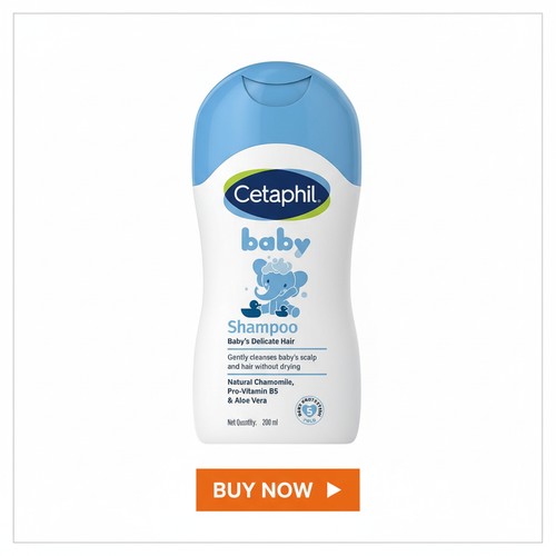 Cetaphil Baby Tear-Free Shampoo with Natural Chamomile & Aloe Vera 