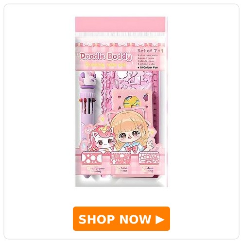 SCHOOLISH Geometric Drawing Ruler Set