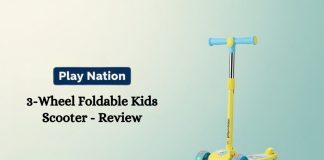Play Nation 3-Wheel Foldable Kids Scooter - Review