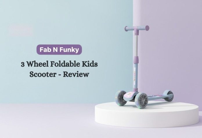 3 Wheel Foldable Kids Scooter - Review
