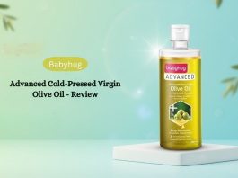 Babyhug Advanced Cold-Pressed Virgin Olive Oil - Review