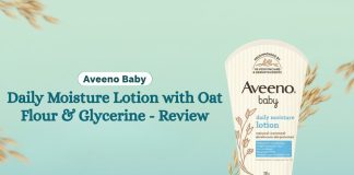 Aveeno Baby Daily Moisture Lotion with Oat Flour & Glycerine - Review