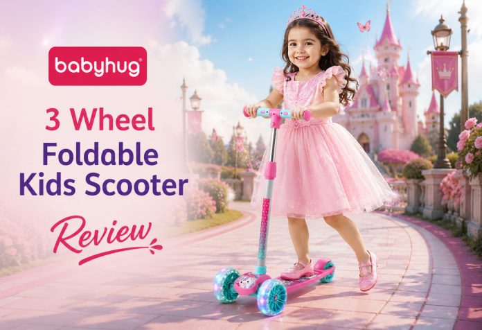 Babyhug 3 Wheel Foldable Kids Scooter – Review