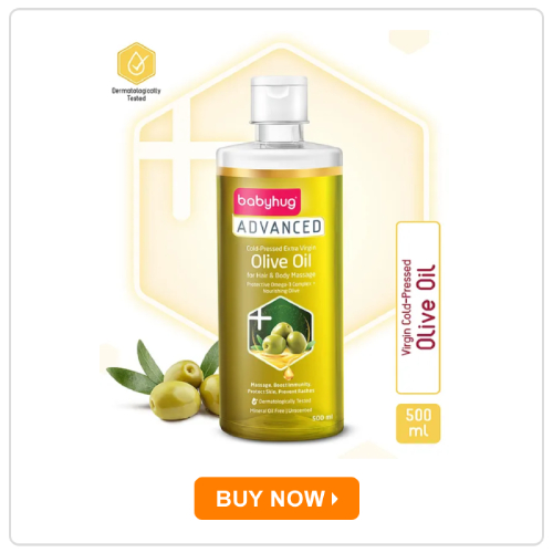 Babyhug Advanced Cold-Pressed Virgin Olive Oil - Review 