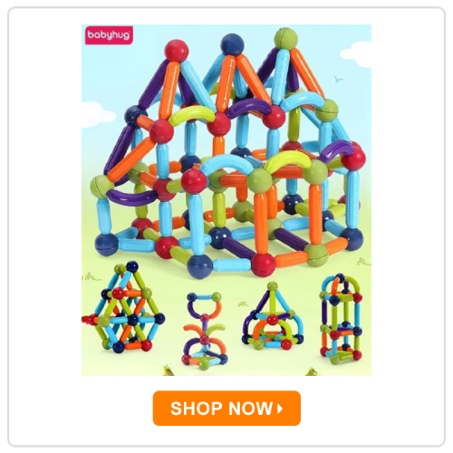 Babyhug Magnetic Colorful Sticks