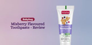 Babyhug Mixberry Flavoured Toothpaste - Review