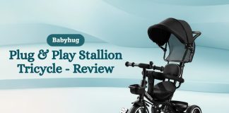 Babyhug Plug & Play Stallion Tricycle - Review