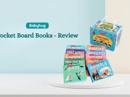Babyhug Pocket Board Books - Review