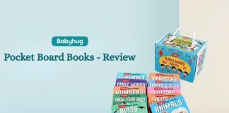 Babyhug Pocket Board Books - Review