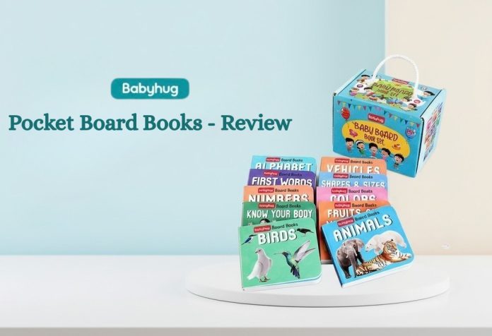 Babyhug Pocket Board Books - Review