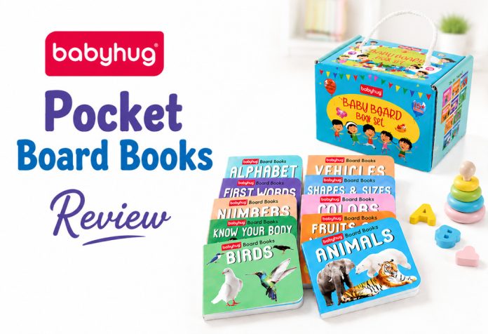 Babyhug Pocket Board Books – Review