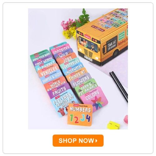Babyhug School Bus Board Books Babyhug School Bus Board Books