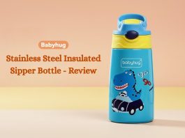 Babyhug Stainless Steel Insulated Sipper Bottle - Review