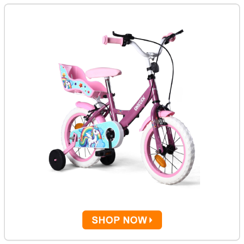 Babyhug Unicorn 14 Inch Kids Bicycle with Training Wheels Babyhug Unicorn 14 Inch Kids Bicycle with Training Wheels