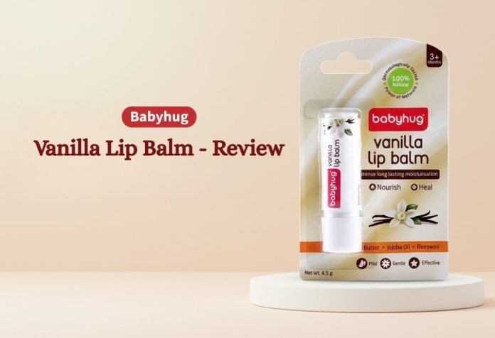 Babyhug Vanilla Lip Balm - Review