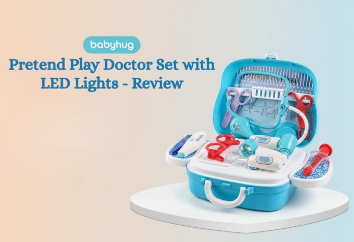 Bbayhug Pretend Play Doctor Set with LED Lights - Review