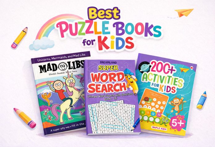 Best Puzzle Books for Kids