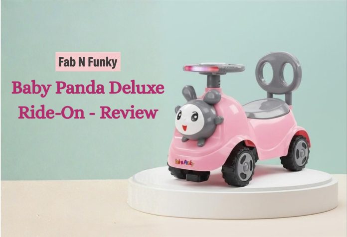Fab N Funky Baby Panda Deluxe Ride-On - Review