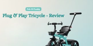 Fab N Funky Plug & Play Tricycle - Review