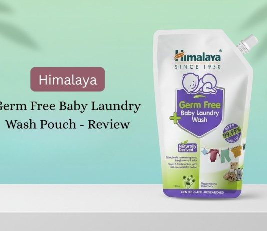 Himalaya Germ Free Baby Laundry Wash Pouch - Review