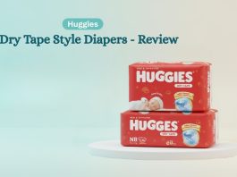 Huggies Dry Tape Style Diapers - Review