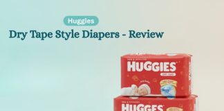 Huggies Dry Tape Style Diapers - Review