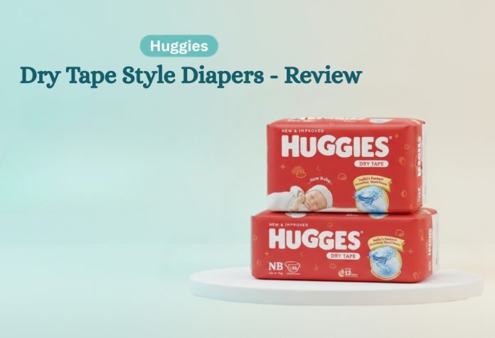 Huggies Dry Tape Style Diapers - Review