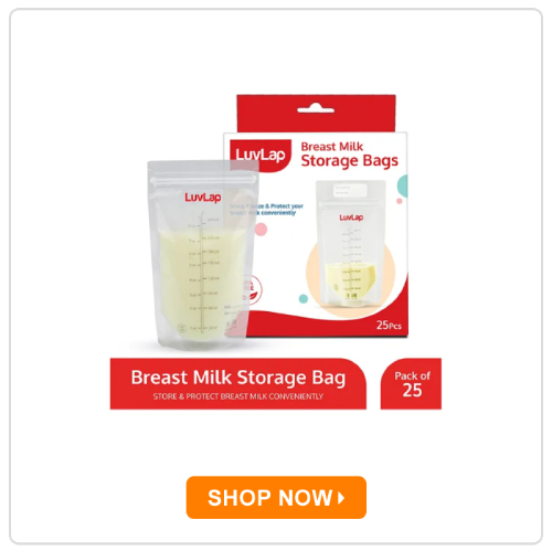 LuvLap Baby Breast Milk Storage Bags