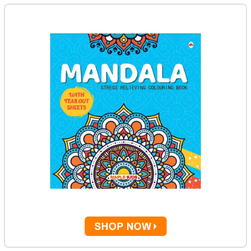 Maple Press Mandala Art Colouring Books