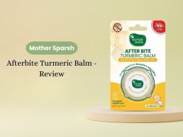 Mother Sparsh Afterbite Turmeric Balm - Review
