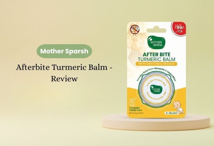 Mother Sparsh Afterbite Turmeric Balm - Review