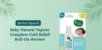 Mother Sparsh Baby Natural Vapour Complete Cold Relief Roll-On-Review