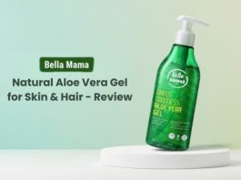 Bella Mama Natural Aloe Vera Gel for Skin & Hair - Review