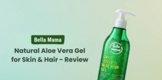 Bella Mama Natural Aloe Vera Gel for Skin & Hair - Review