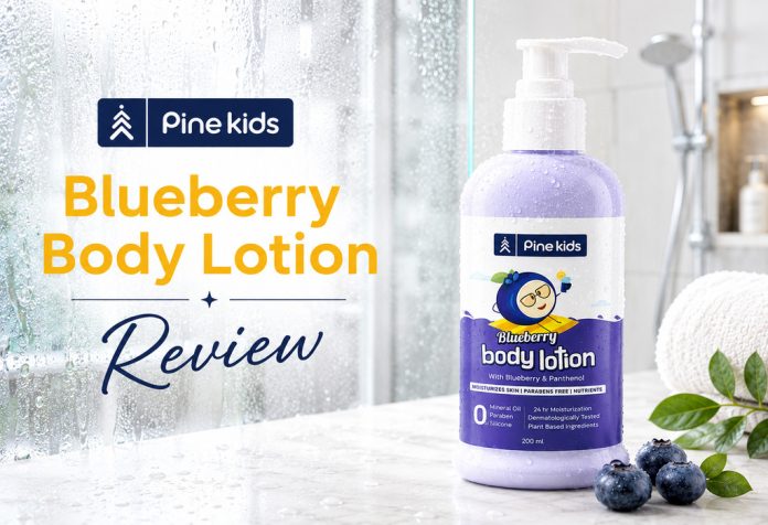 Pine Kids Blueberry Body Lotion – Review