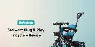 Babyhug Stalwart Plug & Play Tricycle – Review